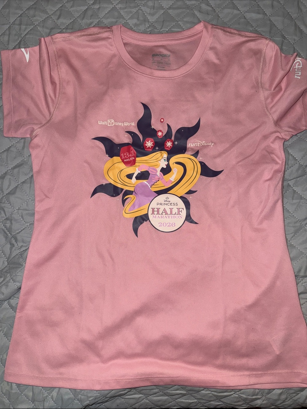 2026 Disney Princess Half Marathon 13.1 Race Shirt Never Worn